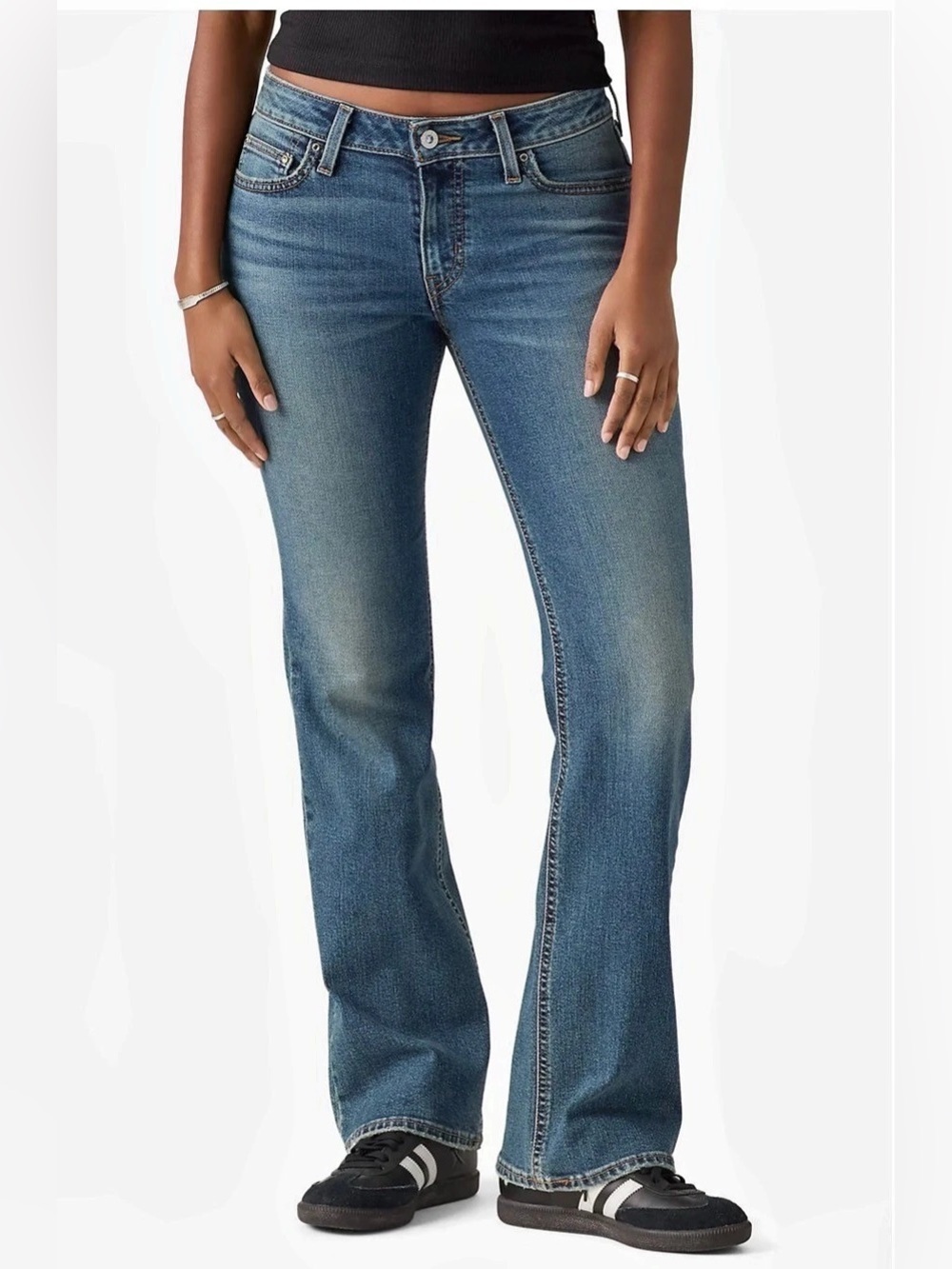 Levi's 721 High Rise Super Bootcut Women's Bootcut Jeans Blue Waist 30 NWT